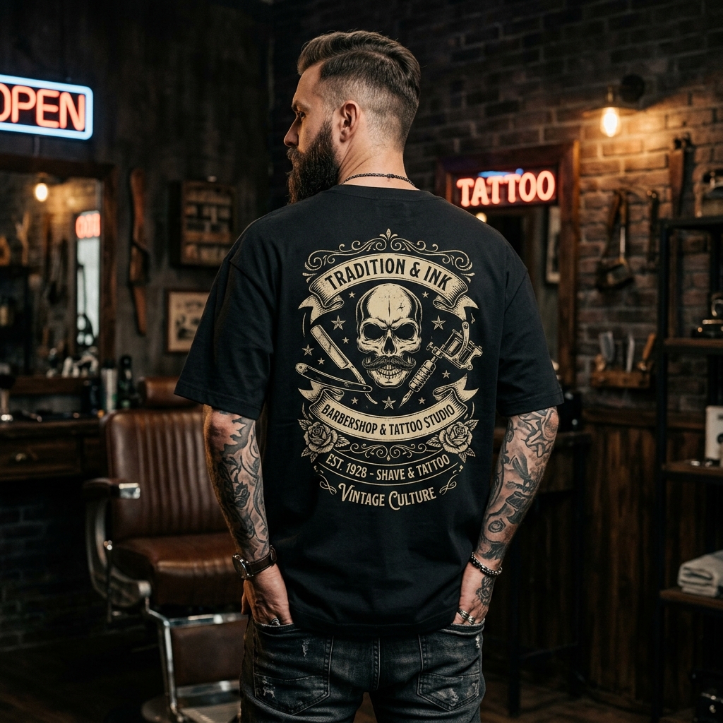 Uniformes Premium para Barbearias e Estúdios de Tatuagem em SP